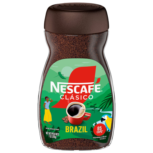 Nescafe Clasico Brazil Instant Coffee 7 oz