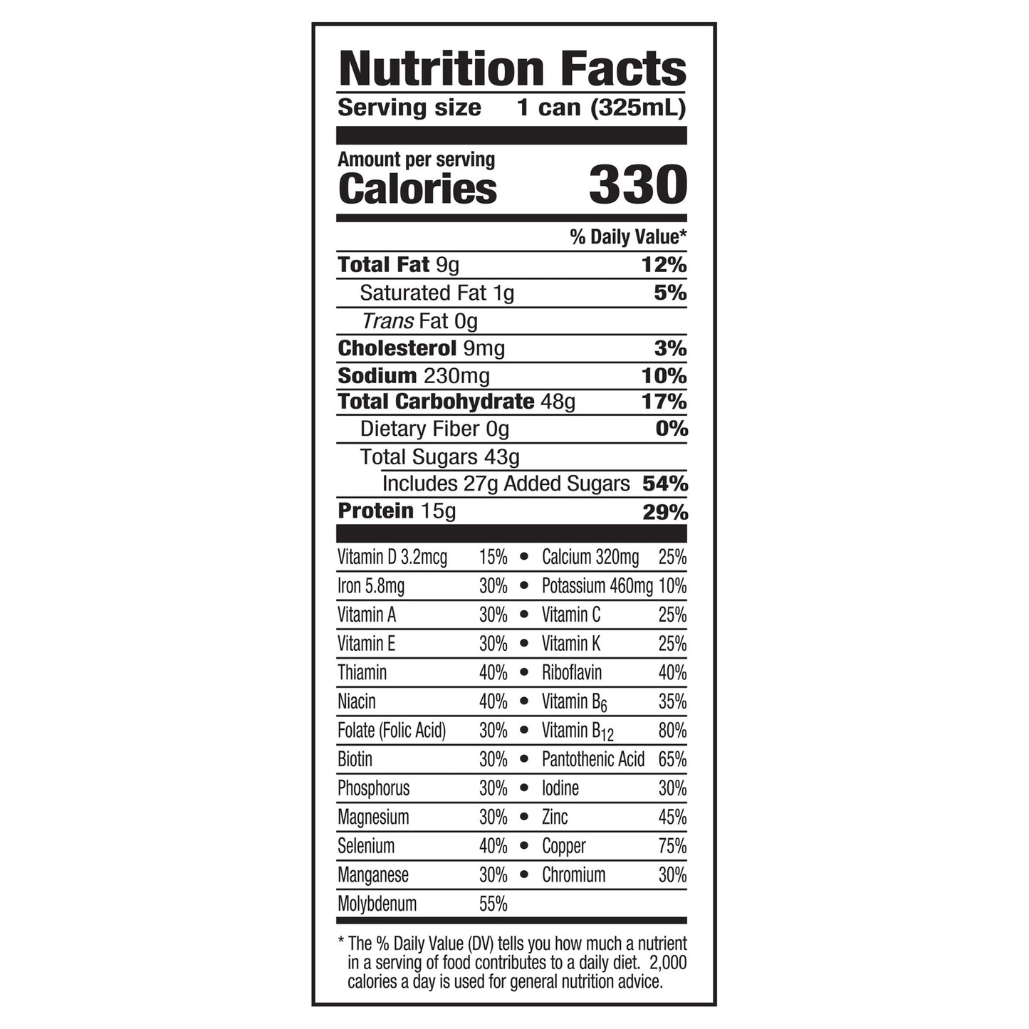 Nutrament Eggnog Nutrition Drink, Energy Drink With Vitamins, Minerals And Protein, 11 Fl Oz Can