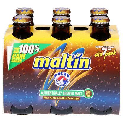 Maltin Non-Alcoholic Malt Beverage 6 - 7 oz Bottles