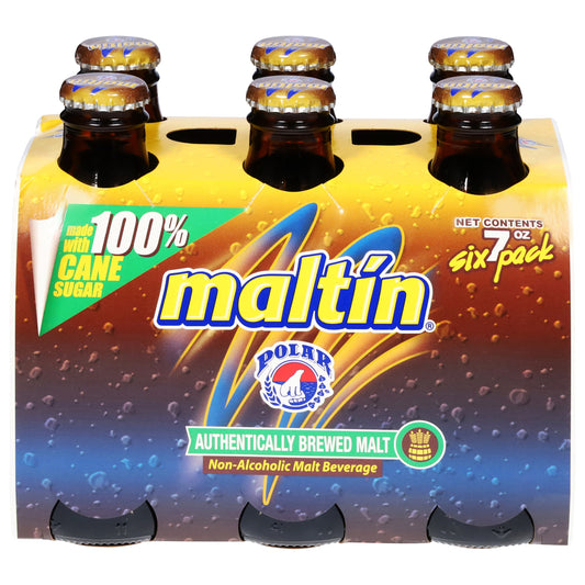 Maltin Non-Alcoholic Malt Beverage 6 - 7 oz Bottles
