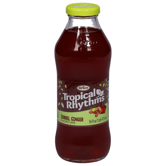 Grace Tropical Rhythms Sorrel Ginger Flavored Drink 16 fl oz