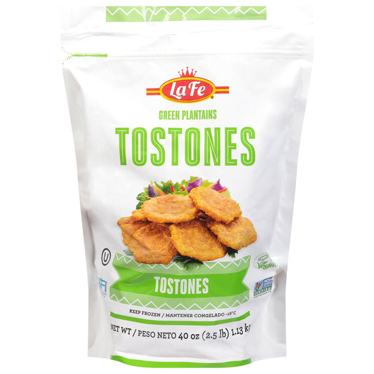 La Fe Green Plantains Tostones 40 oz