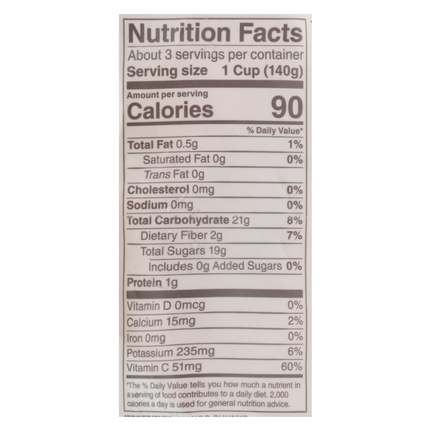 Goya Mango Chunks 16 oz