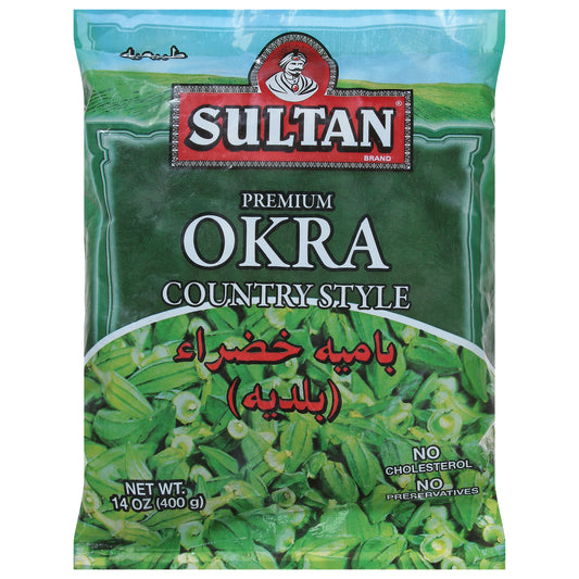 Sultan Premium Country Style Okra 14 oz