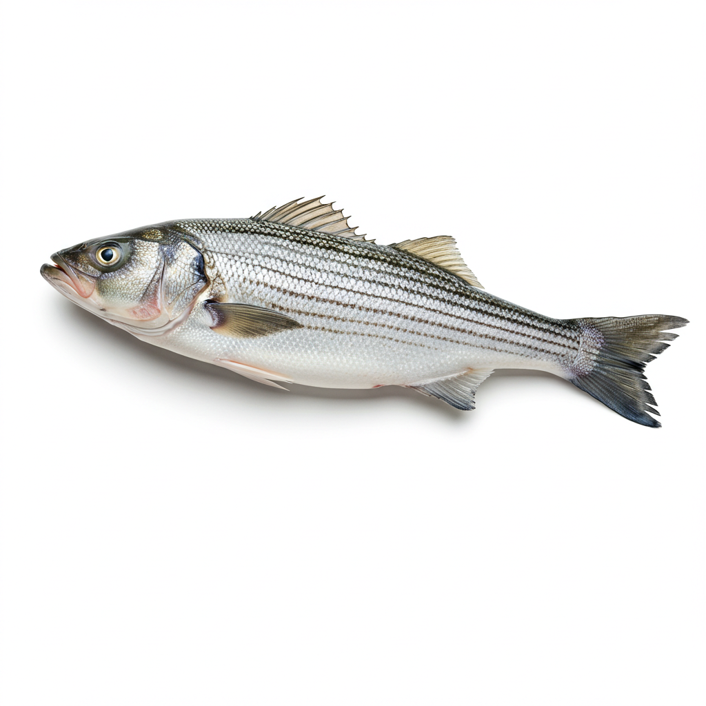 Fresh Striped Bass Whole