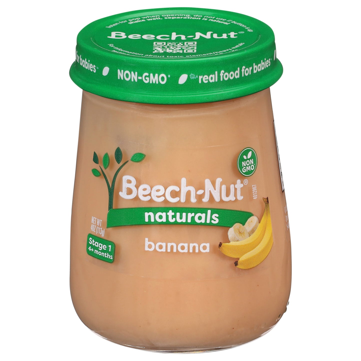 Beech-Nut Naturals Stage 1 (4+ months) Banana 4 oz