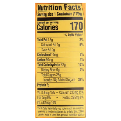 La Yogurt Sabor Latino Blended Lowfat Banana Yogurt 6 oz