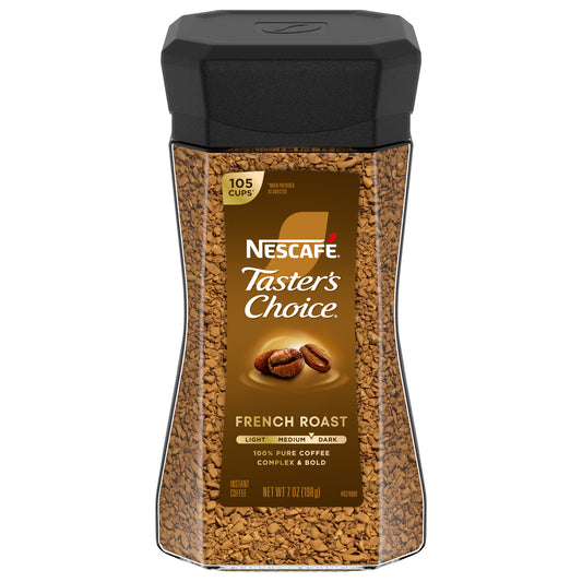 Nescafe Taster's Choice French Roast Instant Coffee 7 oz