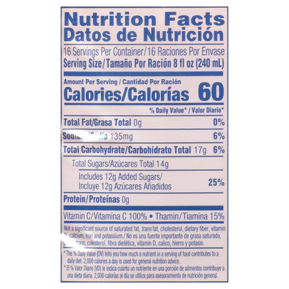 Sunnyd Orange Peach Juice Drink, 1 Gallon Bottle