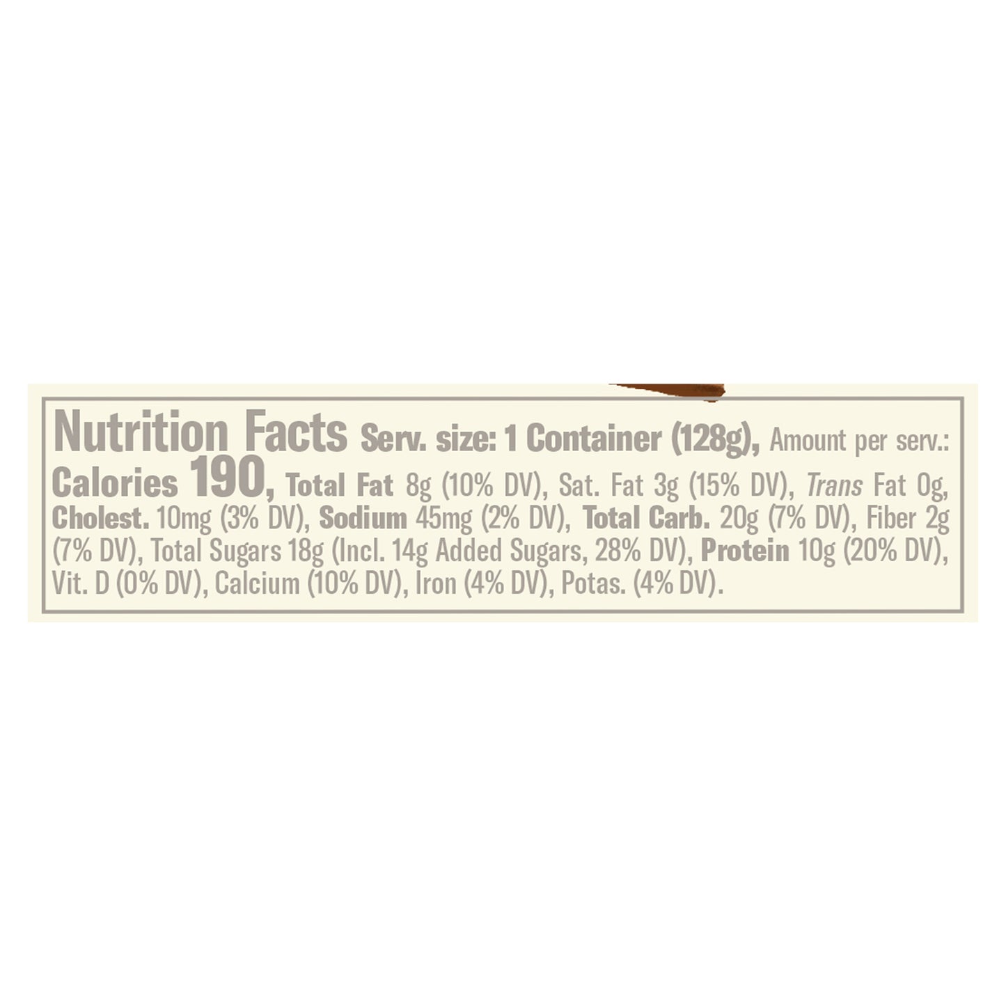 Chobani Flip Low-Fat Greek Yogurt Chocolate Haze Craze Greek Yogurt 4.5oz