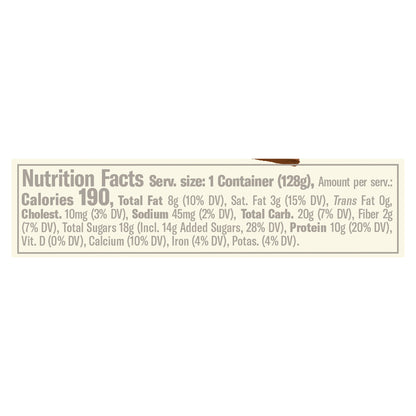 Chobani Flip Low-Fat Greek Yogurt Chocolate Haze Craze Greek Yogurt 4.5oz