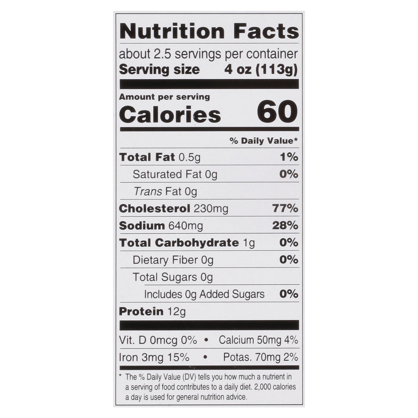 Wholey All Natural Seafood Mix 10.6 oz