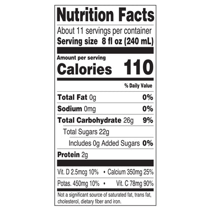 Tropicana Pure Premium 100% Orange Juice No Pulp 89 Fl Oz