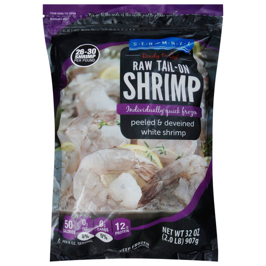 Paul Piazza Sea Mazz Tail-On Raw Shrimp 32 oz