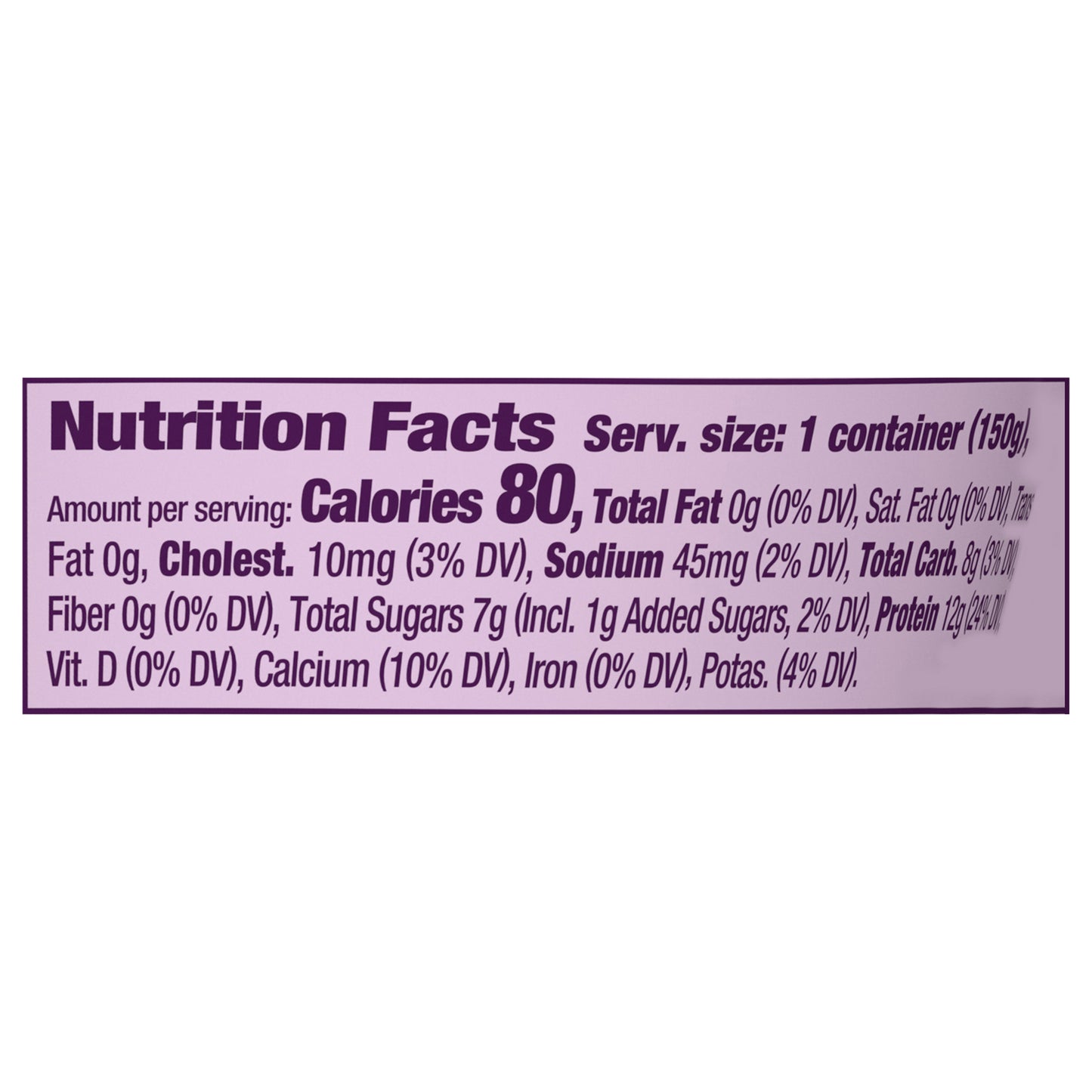 Dannon Light + Fit Cherry Greek Fat Free Yogurt, 5.3 OZ Yogurt Cup