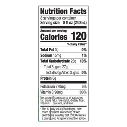 Juicy Juice 100% Juice, Tropical, 64 Fl Oz Bottle
