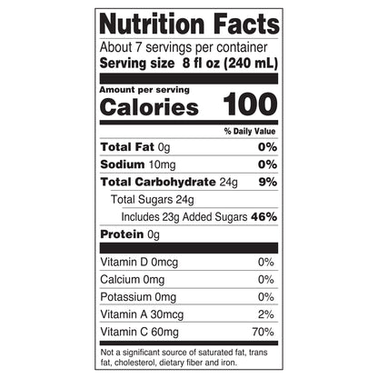 Tw!ster Flavored Drink, Orangeade, 59 Fl Oz Carton
