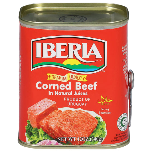 Iberia Premium Quality Corned Beef in Natural Juices 12 oz
