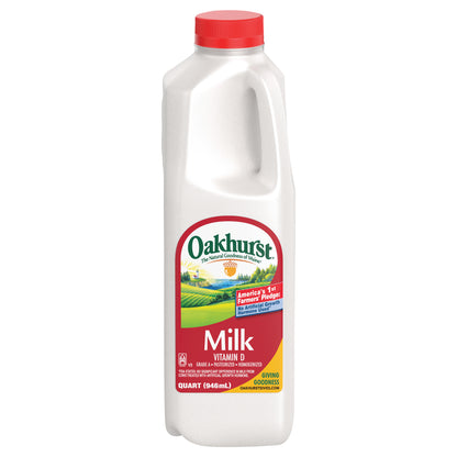 Oakhurst Vitamin D Whole Milk Quart