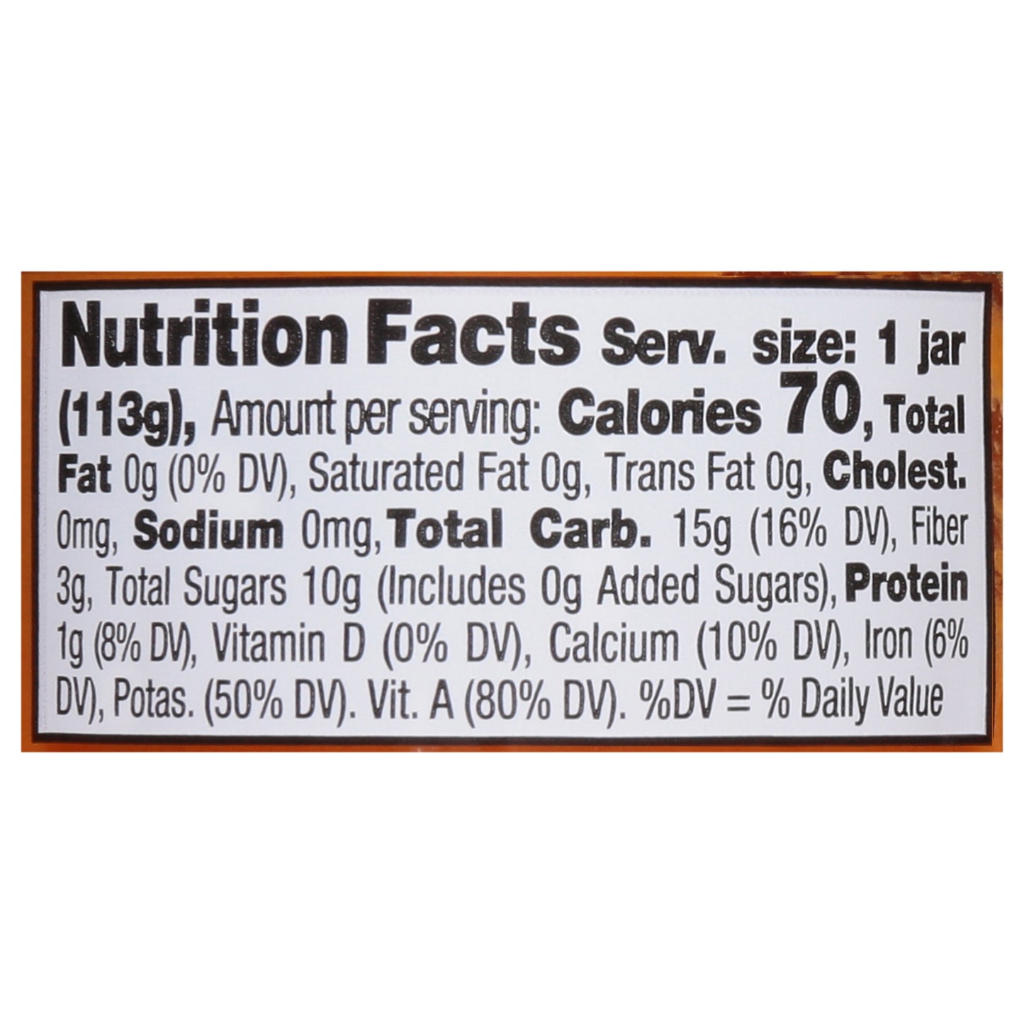 Beech-Nut Naturals Stage 1 (4+ months) Sweet Potato 4 oz