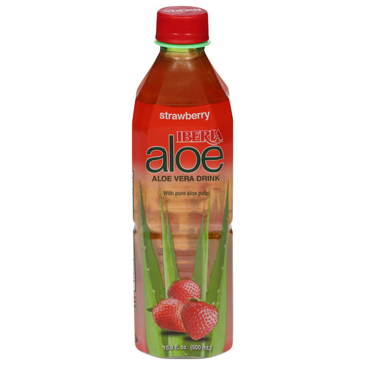 Iberia Strawberry Aloe Vera Drink 16.9 fl oz