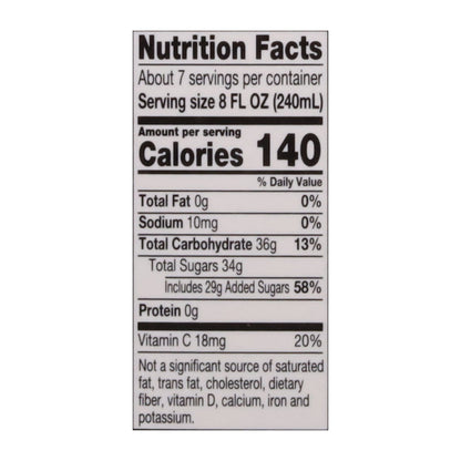 Welch's Passion Fruit Flavored Fruit Juice Drink 59 fl oz