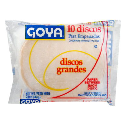 Goya Grandes Empanadas Discos 10 ea