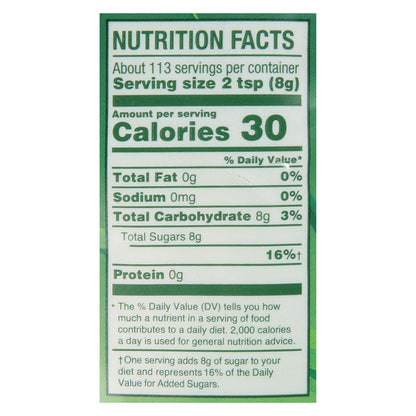 Florida Crystals Raw Cane Sugar 32 oz