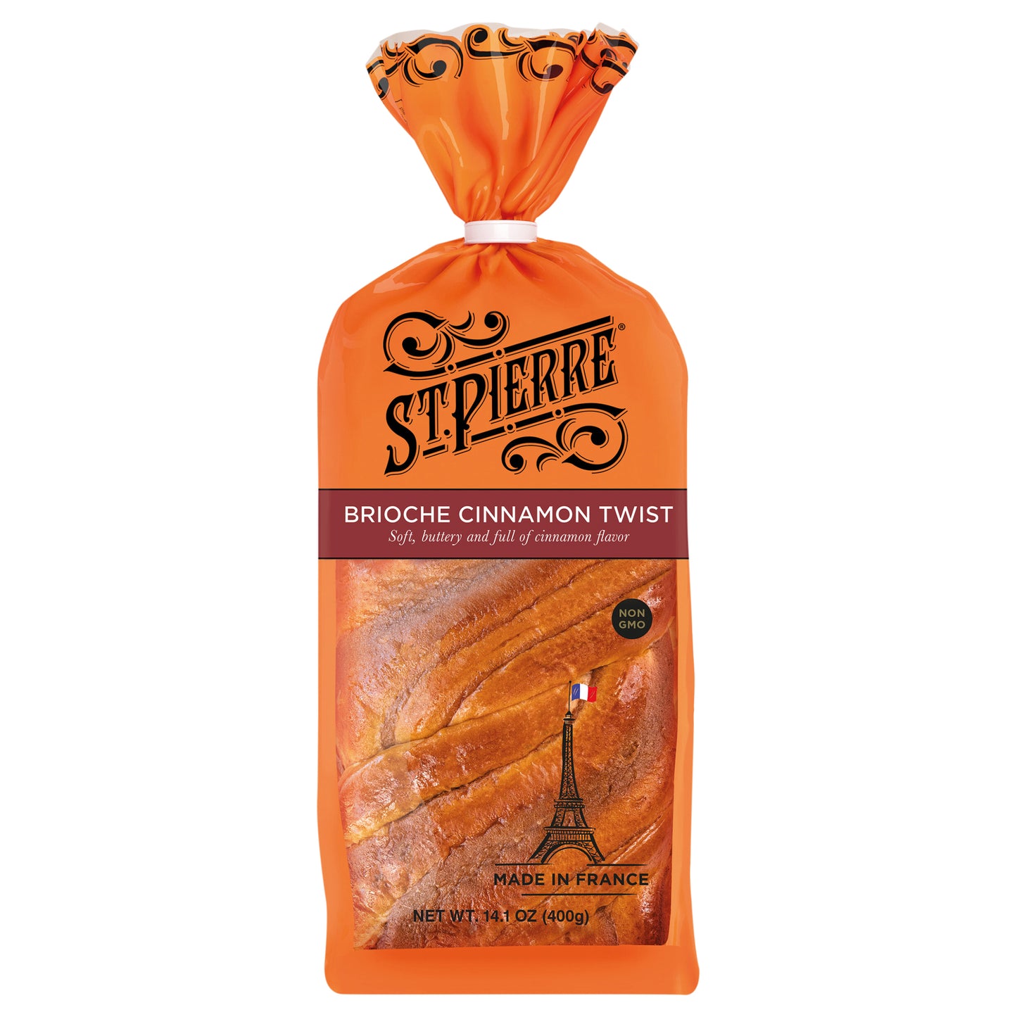 St Pierre Brioche Cinnamon Twist, 14.1 oz