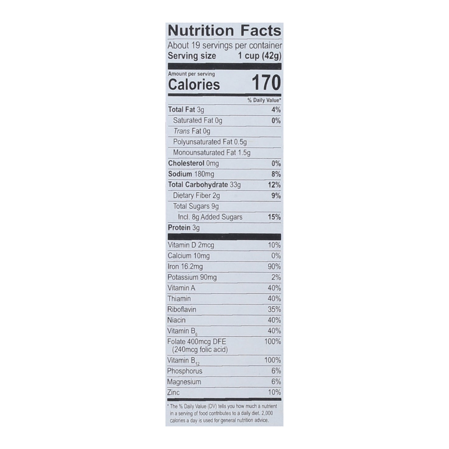 Honey Bunches of Oats with Almonds Cereal Mega Size 28 oz