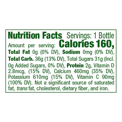 Tropicana Pure Premium Original No Pulp 100% Orange Juice With Calcium, 11 Fl Oz Bottle