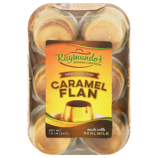 Raymundo's Caramel Flan 6 ea Pack