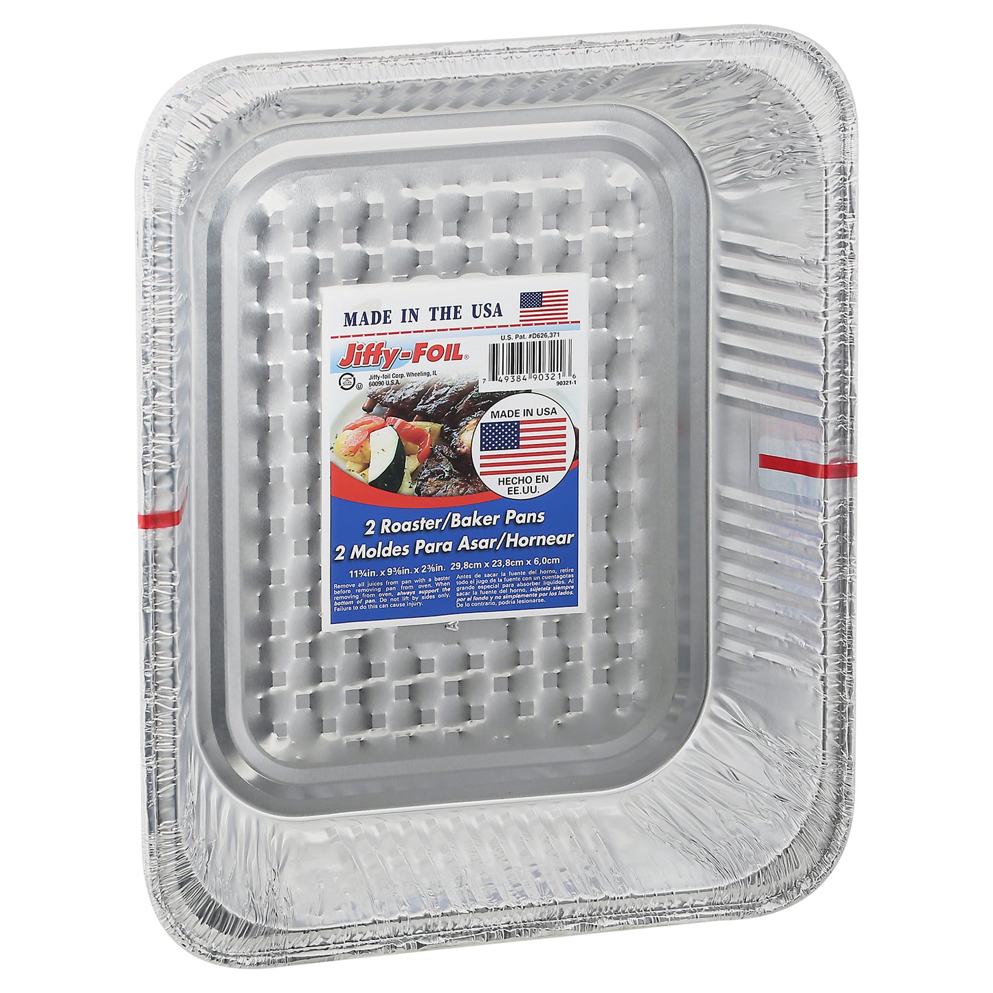 Jiffy-Foil Roaster/Baker Pans 2 ea